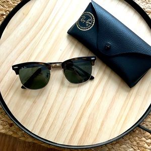 Ray-ban Clubmaster Sunglasses.